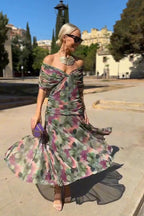 Camila | Watercolor Floral Maxi Dress 1