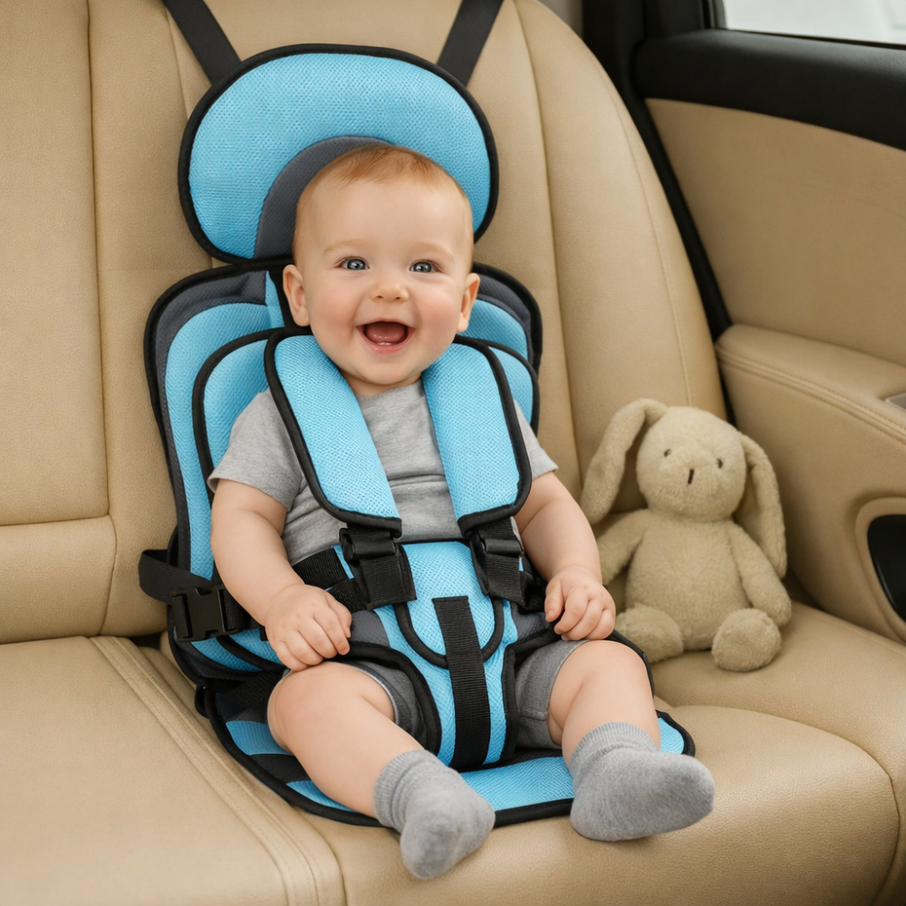Car Seat Booster Portable Travel Safety Harness Kids 11