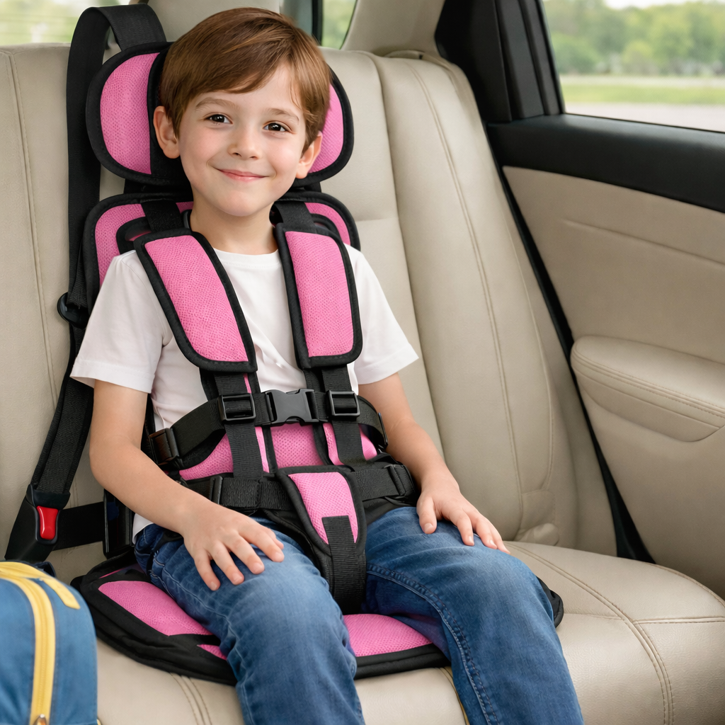 Car Seat Booster Portable Travel Safety Harness Kids 14
