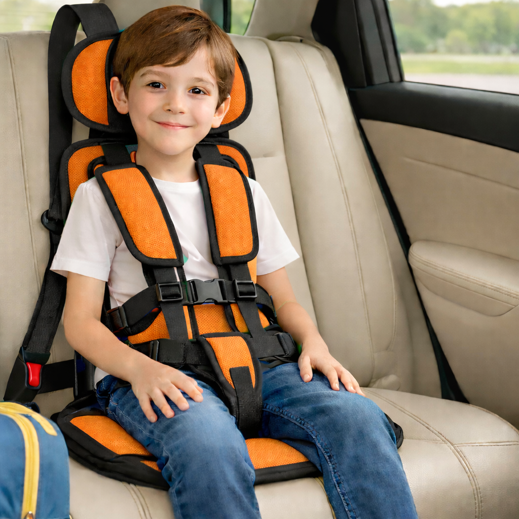 Car Seat Booster Portable Travel Safety Harness Kids 15