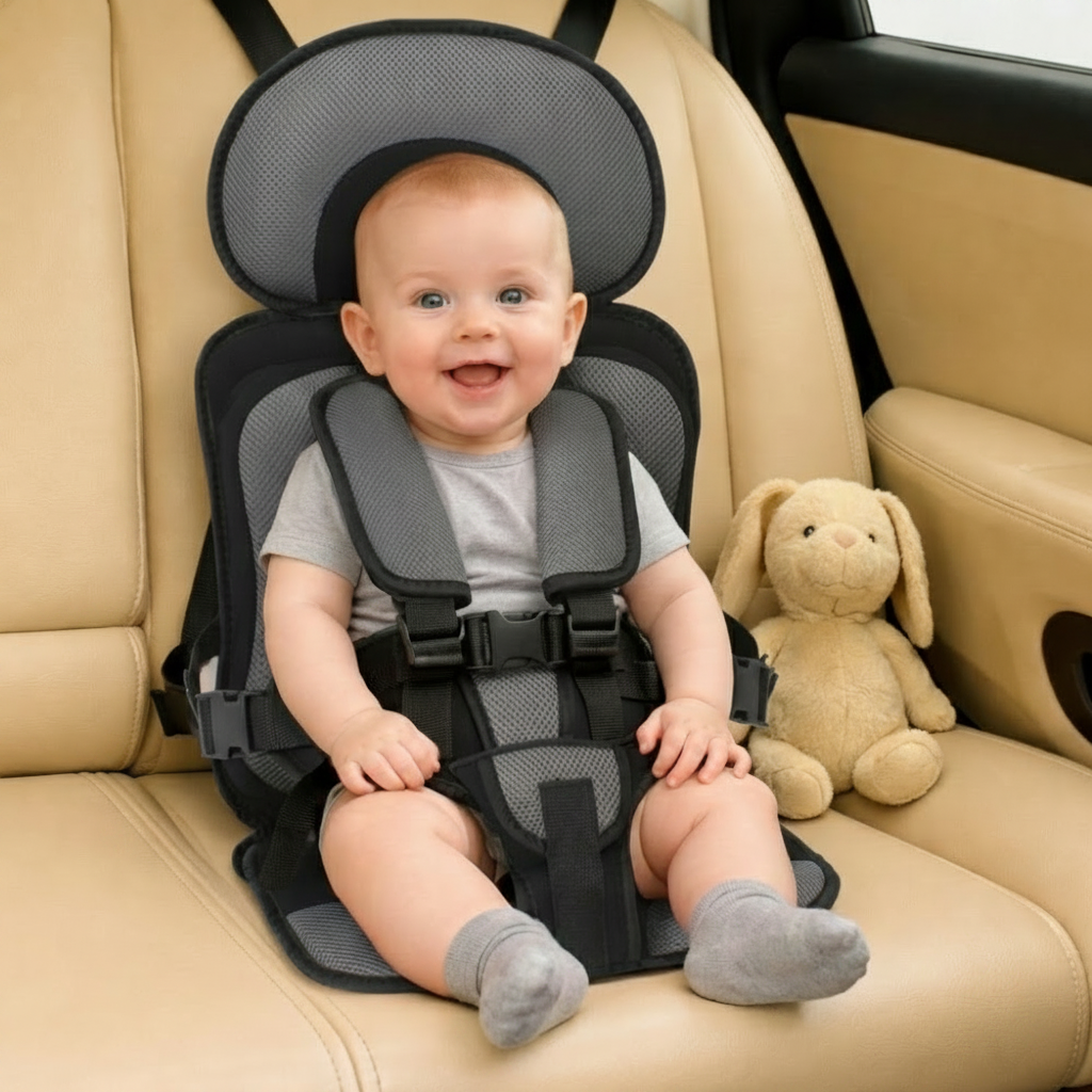 Car Seat Booster Portable Travel Safety Harness Kids 16