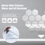 Mirror Sheet Self-Adhesive – Flexible PET Film You Cut to Size
