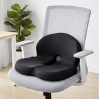 Ergonomic Seat Cushion – Memory Foam Comfort with Non-Slip Base & Washable Cover