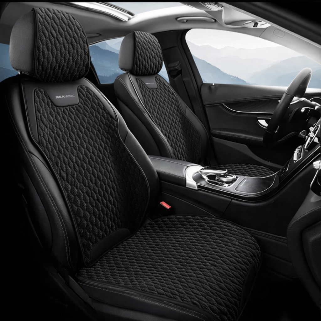 Car Seat Cover Linen – Breathable, Non-Slip and Universal Fit