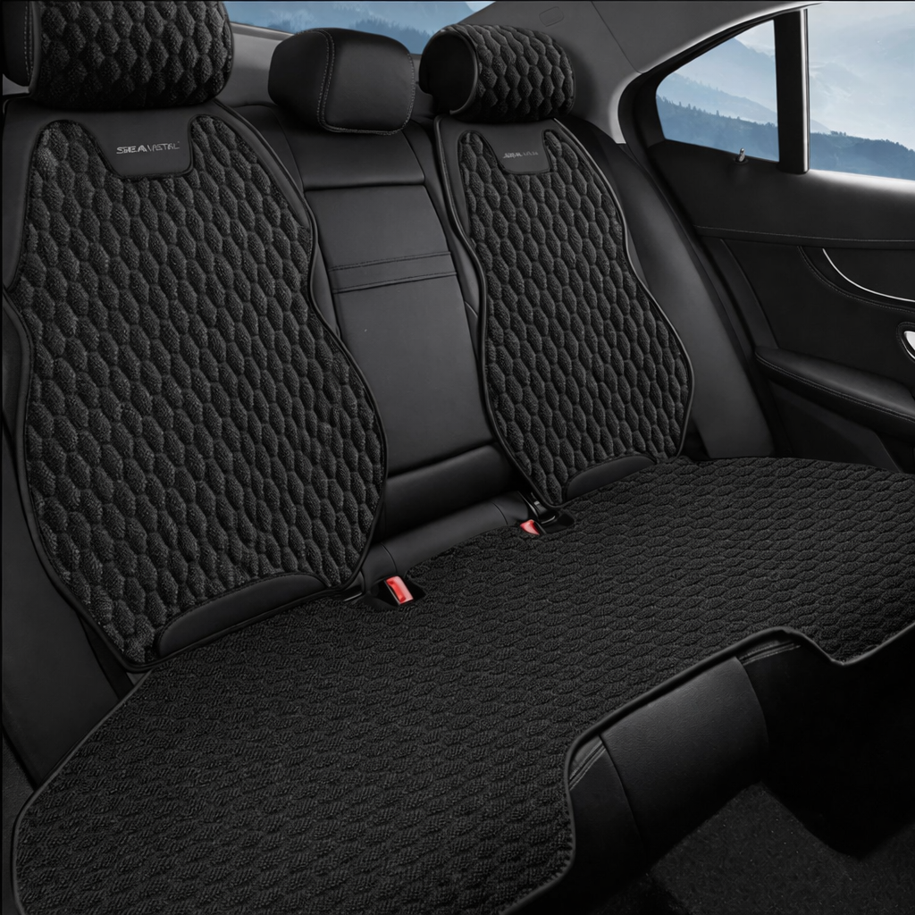 Car Seat Cover Linen – Breathable, Non-Slip and Universal Fit
