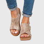Claire | Minimalist Comfortable Wedge Sandals Women Summer 0