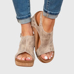 Claire | Minimalist Comfortable Wedge Sandals Women Summer 1