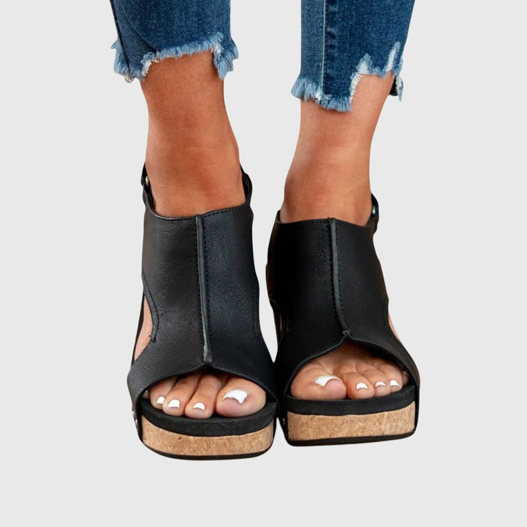 Claire | Minimalist Comfortable Wedge Sandals Women Summer 4