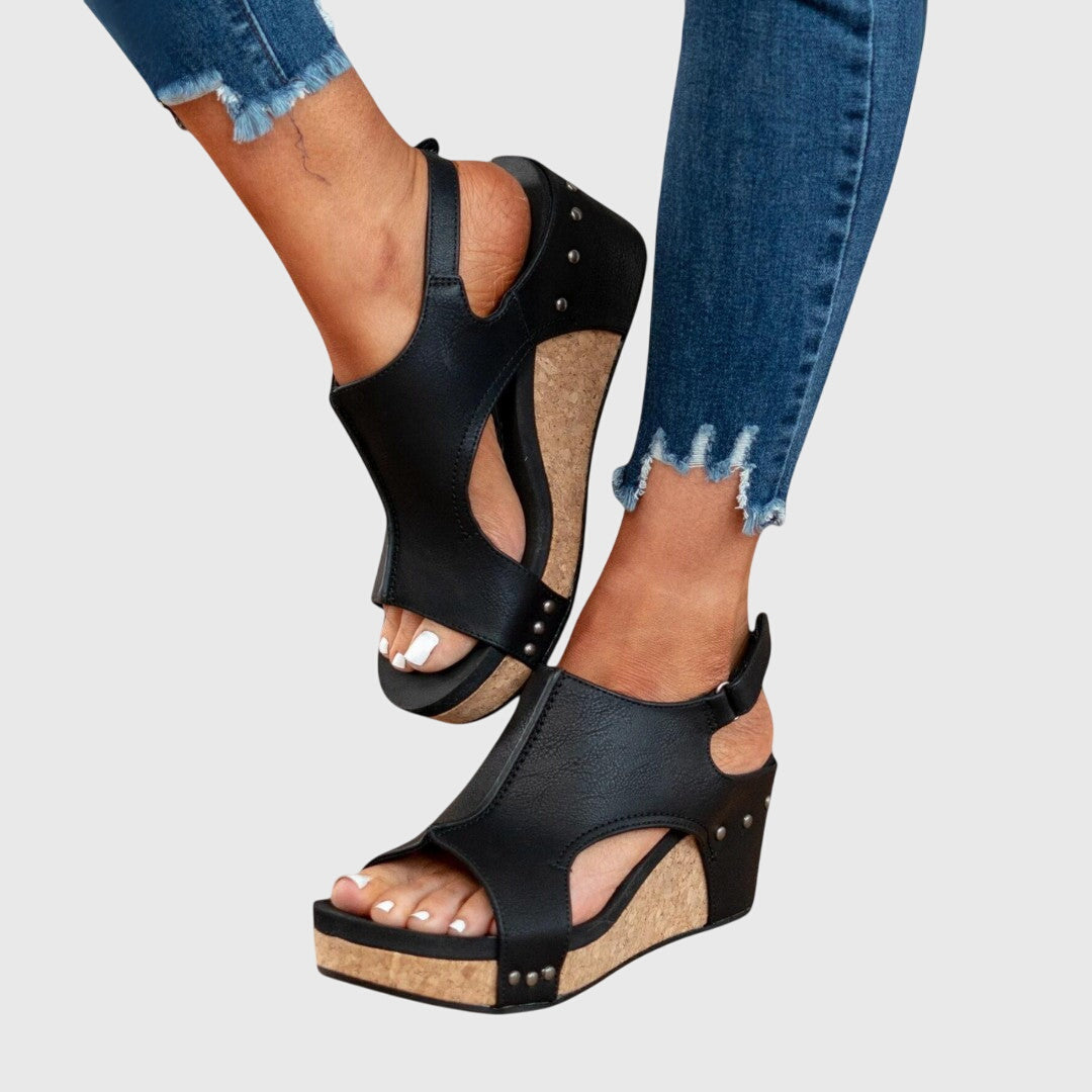 Claire | Minimalist Comfortable Wedge Sandals Women Summer 6