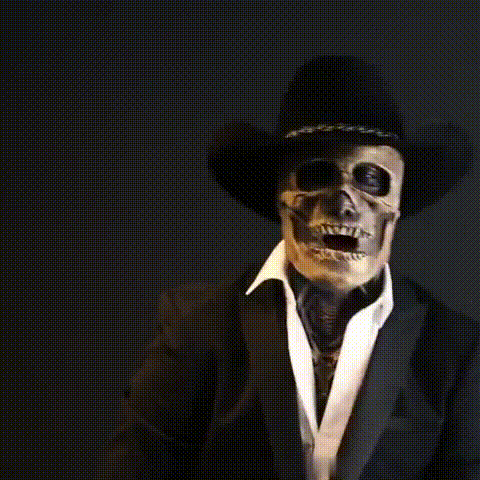 DREADSKULL – Realistische skelettenmasker met hoed voor de ultieme Halloween-transformatie 2