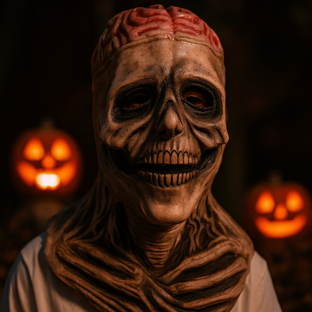 DREADSKULL – Realistische skelettenmasker met hoed voor de ultieme Halloween-transformatie 6
