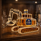 Digger Edition Whisky Bottle - 350 ml Industrial Design for Collectors 4