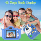 Dinosaur Kids Selfie Camera | 48MP 1080P HD Digital Camera with Games & Music, Ages 6+ 6