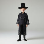 Driedelig Kinderkostuum Zwart voor Themafeesten en Cosplay | Sansoti 0