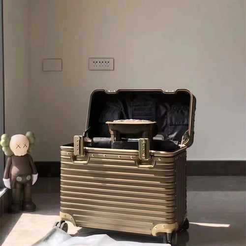 Durable Aluminium-Magnesium Hard Case Suitcase with TSA Lock and 360° Spinner Wheels 7