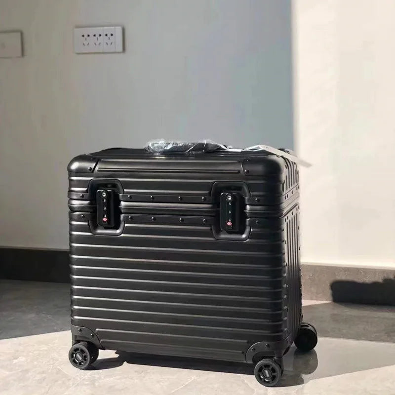 Durable Aluminium-Magnesium Hard Case Suitcase with TSA Lock and 360° Spinner Wheels 8