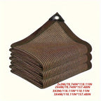Duurzame Bruine Zonluifel voor Buiten, UV-Bescherming, Meerdere Maten Beschikbaar 2
