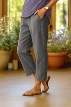 Elise | Linen Pants Women Summer Relaxed Casual 2