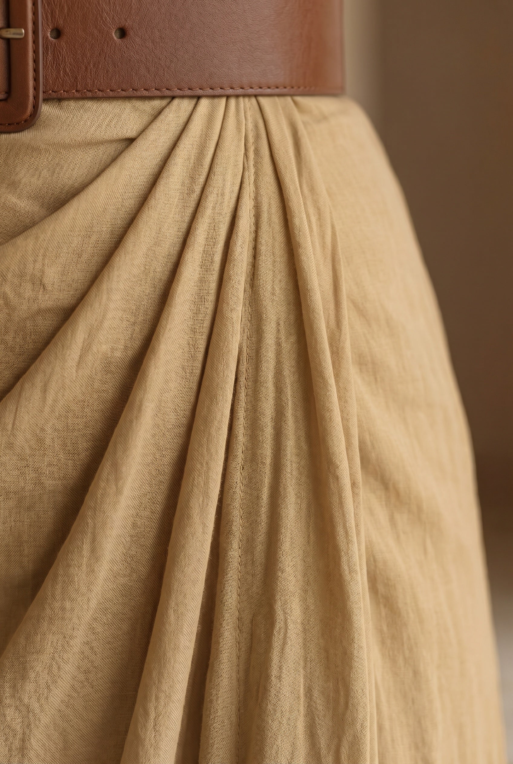 Elvira | Belted Lapel Maxi Dress 3