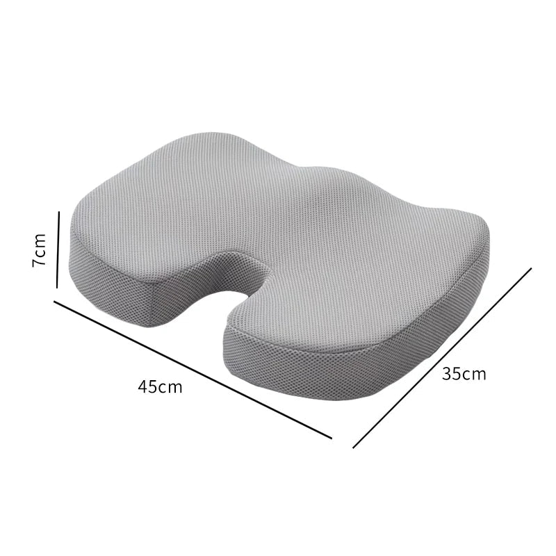 Ergonomisches Memory-Schaum-Bürokissen für besseren Sitzkomfort, 45x35 cm 5