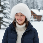 Furla – Elegante dameswintermuts van imitatiebont voor extra warmte 4