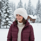 Furla – Elegante dameswintermuts van imitatiebont voor extra warmte 6