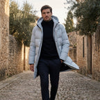 EZEKIAH | MEN'S PUFFER COAT – WINTER PROTECTION AND STRUCTURED DESIGN