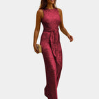 Glitter Jumpsuit Dames 0