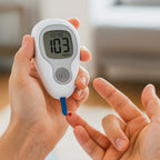 Glucose Monitor Kit Digital Blood Sugar Test Meter Set 1