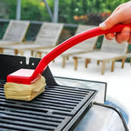 Grill Cleaning Brush Steam Scrubber Long Handle BBQ Tool 1