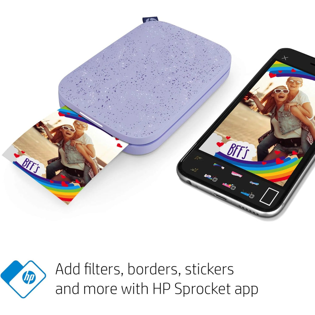 HP Sprocket 2x3" Portable Instant Photo Printer | Print from iPhone & Android 4
