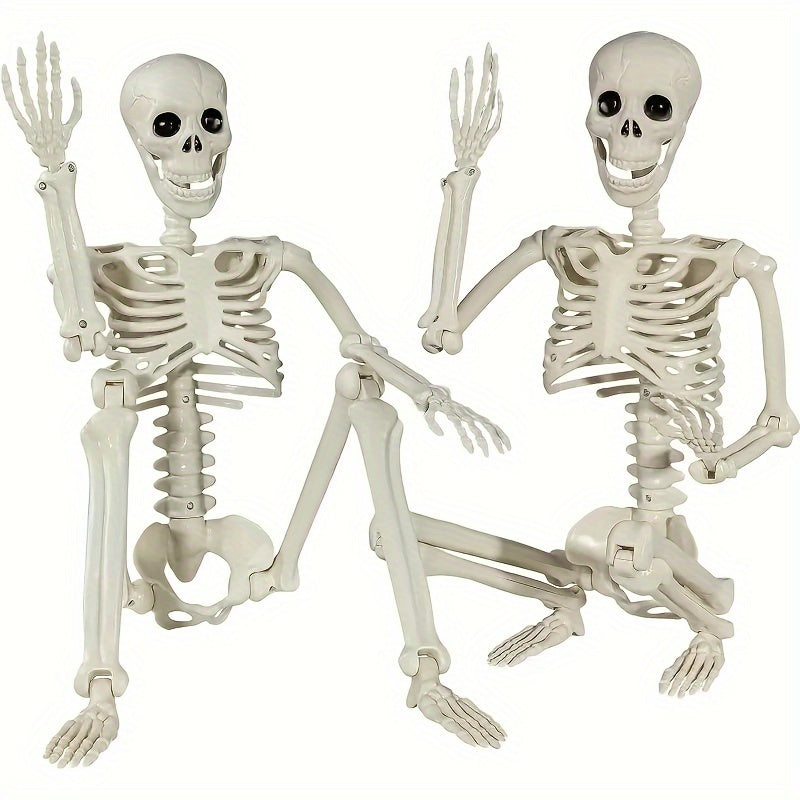 Halloween Decor Plastic Skelet Set 3