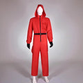 Halloween Game Guard Masker Jumpsuit Kostuum 0