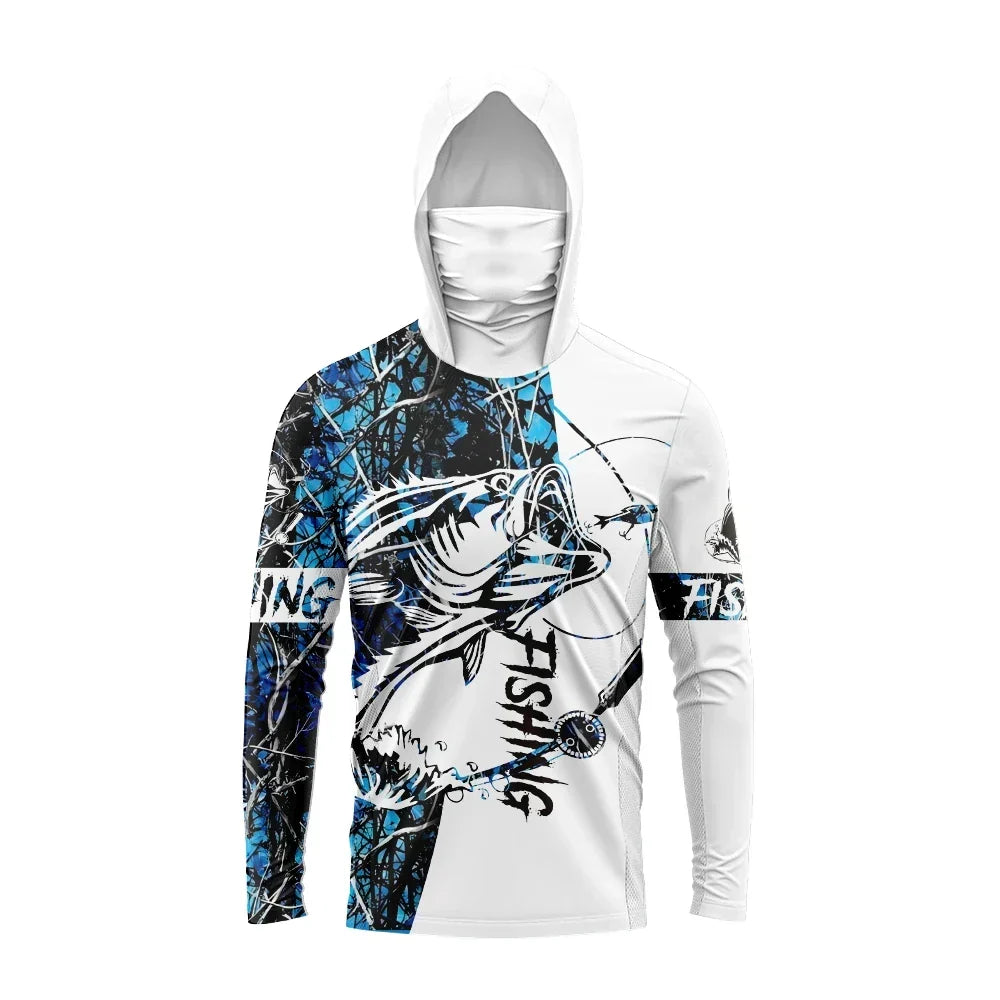 Herren Angelshirt mit UV-Schutz UPF 50, schnelltrocknend und antimikrobiell 2