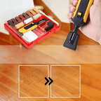 Houtreparatieset – Complete set voor houten vloeren met bijpassende wasblokken 2