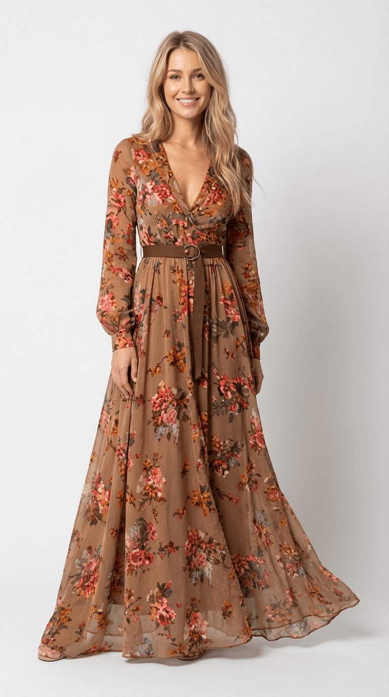 Indira Boho Maxi Dress 3