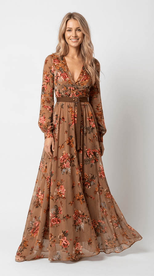 Indira Boho Maxi Dress 3