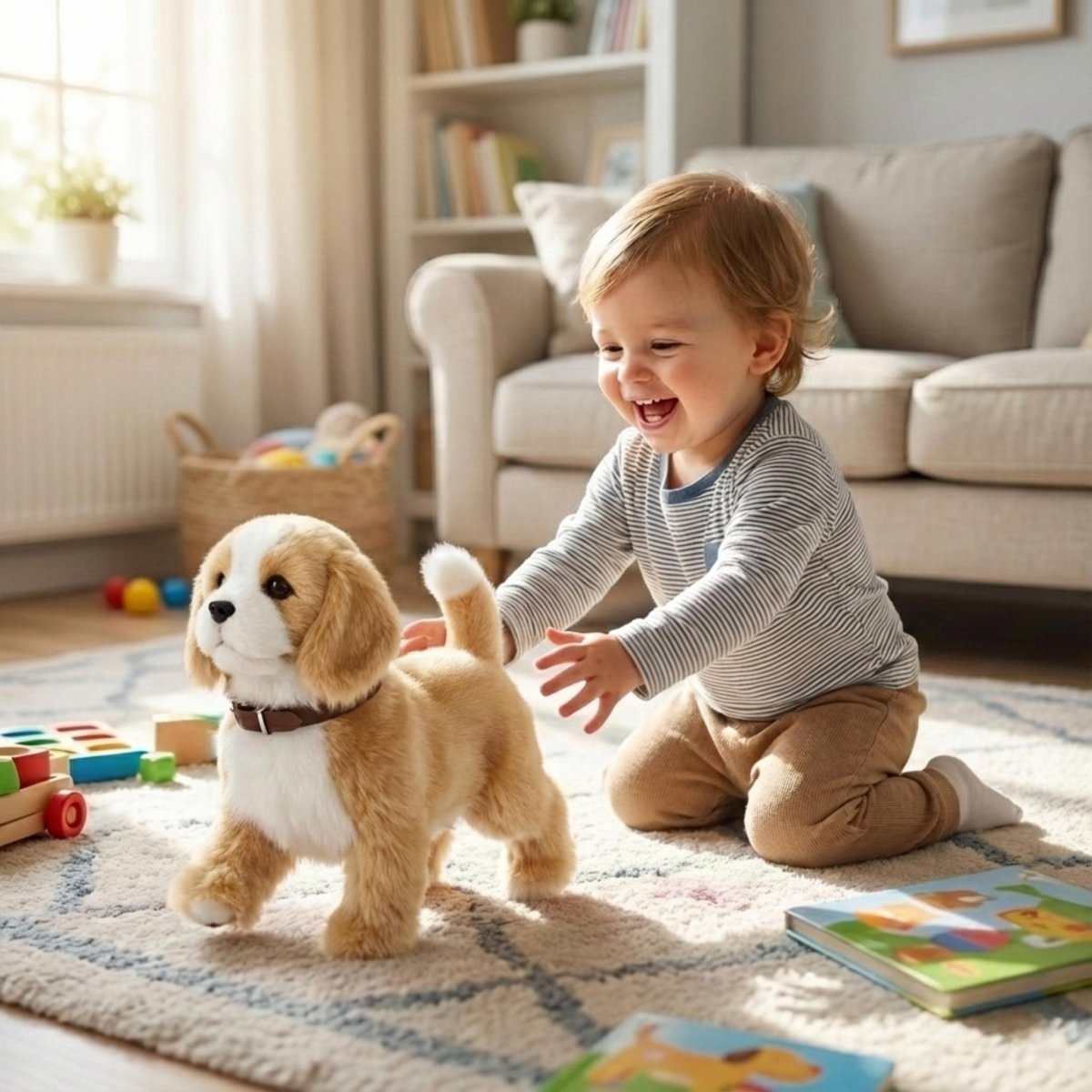 Interactive Robot Puppy – Walking, Barking & Realistic Electronic Dog Toy 12
