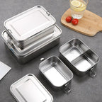 Jojo - Roestvrijstalen lunchbox, praktische en milieuvriendelijke lunchbox (set van 3) 5