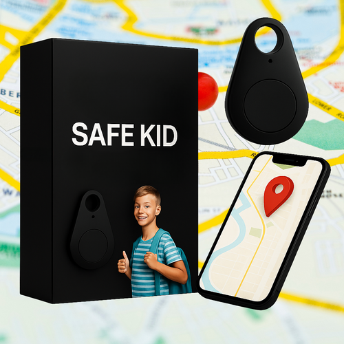 KidiSafe | Waterproof Child GPS Tracker Live Location & SOS 0