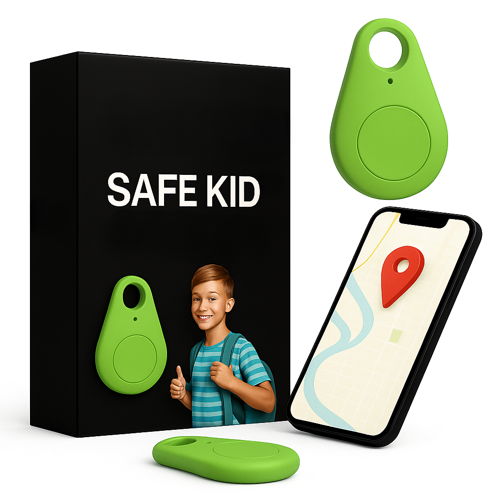 KidiSafe | Waterproof Child GPS Tracker Live Location & SOS 7