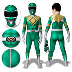 Kids Superhero Costume – Muscle Print Jumpsuit with Mask & Detachable Hood 8