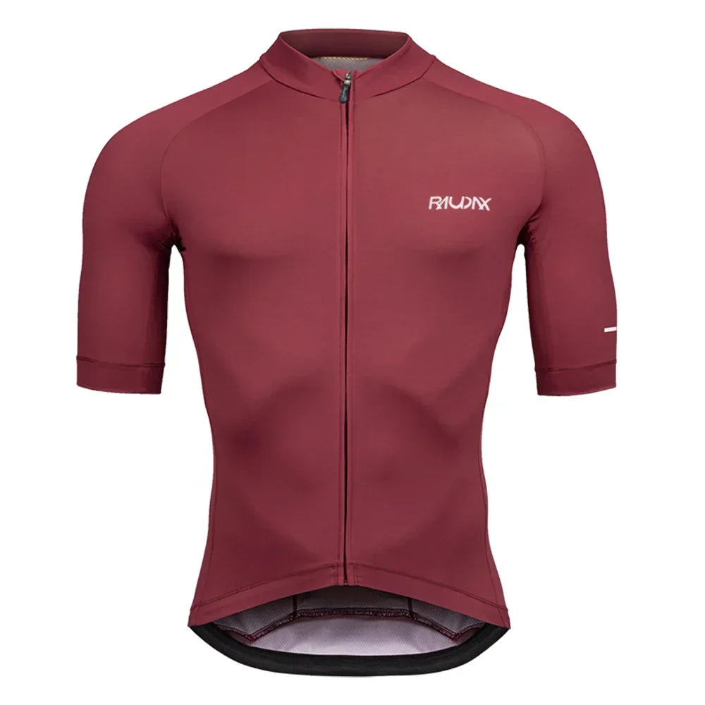 Korte Mouw Wielertrui voor Zomerfietsen, Ademend, Professionele Pasvorm, 6 Kleuren 0