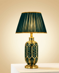 Lampada da Tavolo | Stefano – Ceramica Decorata Verde 0