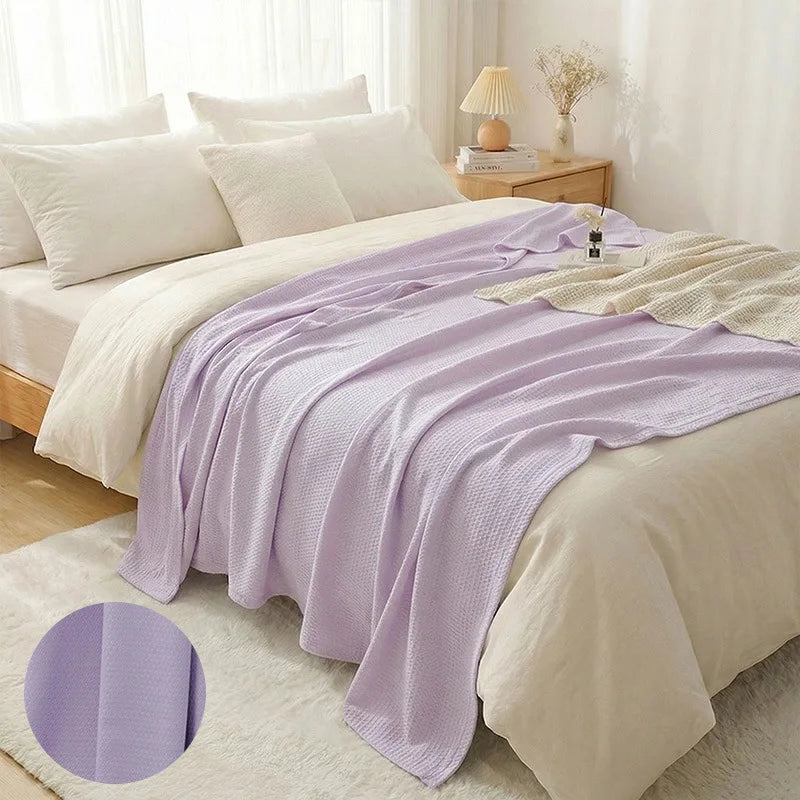 Leichte Sommerdecke aus 100 % Bambusfaser, atmungsaktiv und weich, 200 x 230 cm 15