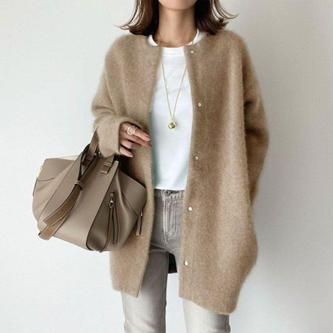 Long Cashmere Cardigan 0