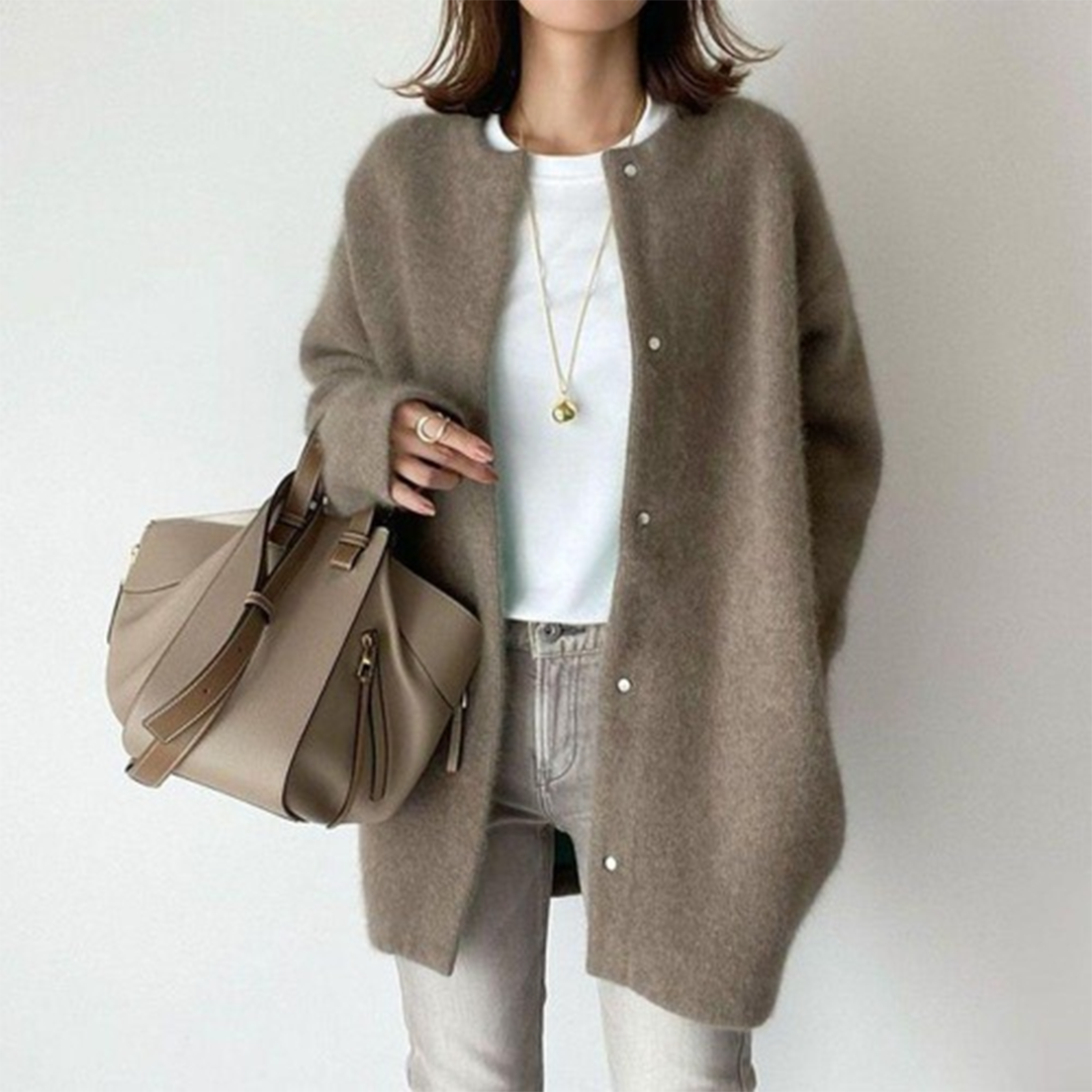 Long Cashmere Cardigan 6