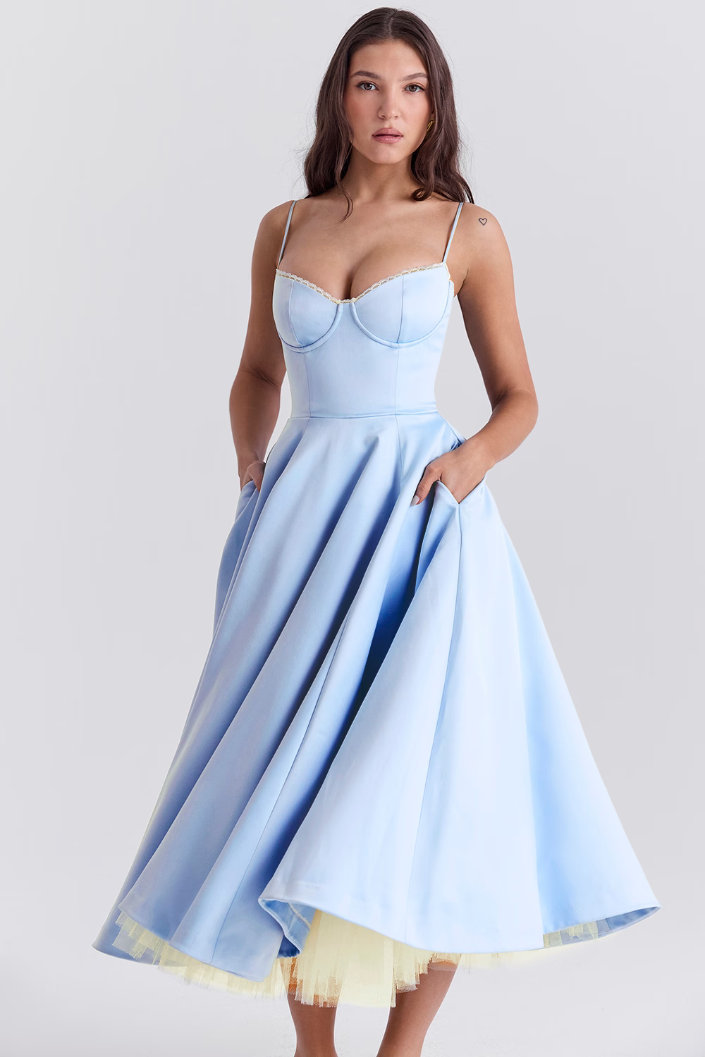 Lucia | Women’s Elegant Wedding Guest Midi Dress 2