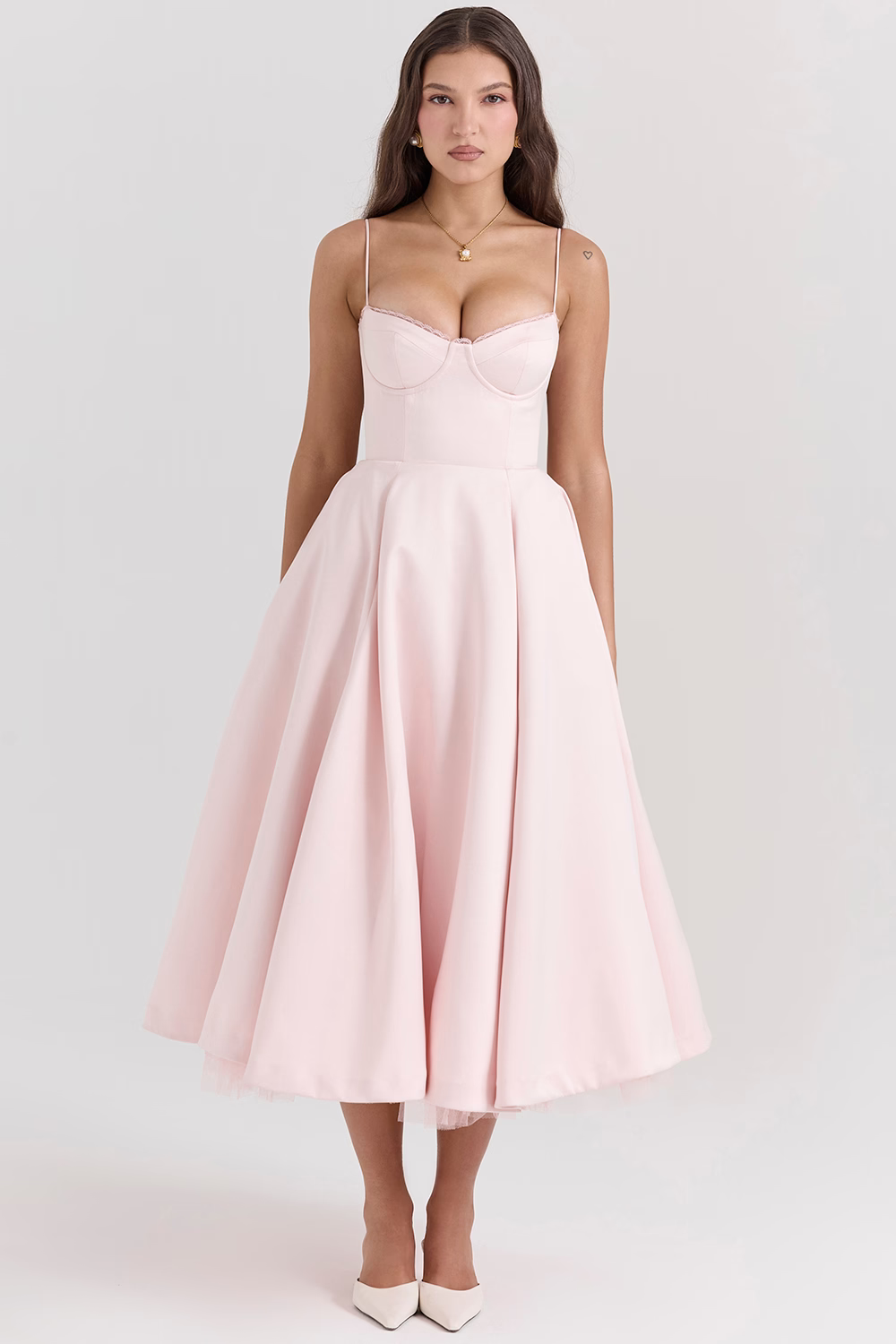 Lucia | Women’s Elegant Wedding Guest Midi Dress 4