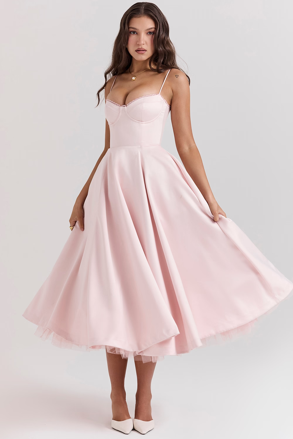 Lucia | Women’s Elegant Wedding Guest Midi Dress 5